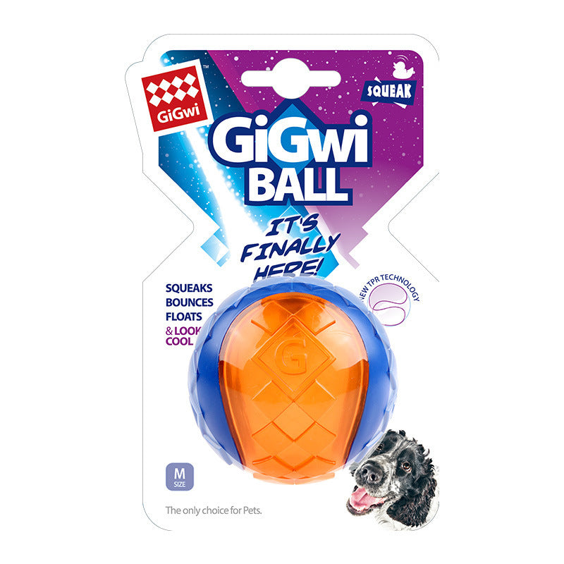 GiGwi is expensive for pet toys G-ball sound ball dog toy interactive dog training Frisbee explosion ball wholesale